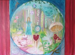 mandala Alice au pays des merveilles